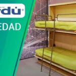 🛏️ ¿Buscando ahorrar espacio? Descubre las mejores camas literas abatibles 🏠💡