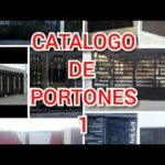 🚪💡 Descubre los diseños de portones modernos más elegantes y vanguardistas