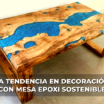 🔥 Descubre la increíble y moderna 🔮 mesa de resina epoxi: ¡La tendencia que arrasa en la decoración!