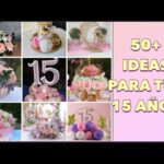 🌸 Ideas creativas para los 15 años: Floreros decorados que te sorprenderán 🌸