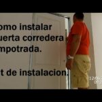 🚪💥 Descubre las puertas correderas empotradas en tabique: la opción perfecta para optimizar espacio