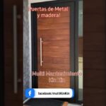 🚪💪 Descubre las mejores puertas de metal para embellecer tu casa exterior