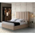 🛏️💥 Descubre las camas tapizadas modernas más elegantes y cómodas para tu hogar